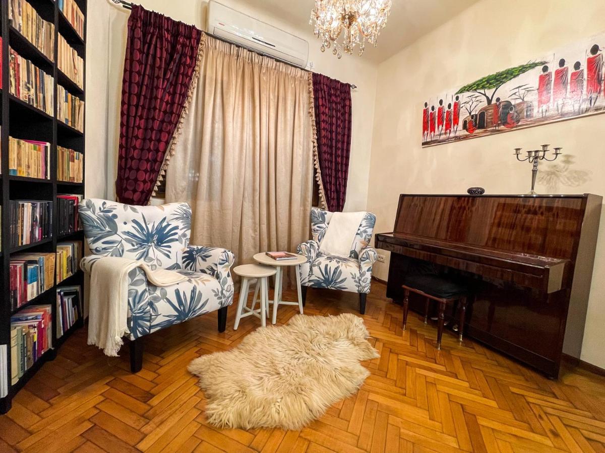 Central Apartment W/ Fire Place - Ground Floor บูคาเรสต์ ภายนอก รูปภาพ